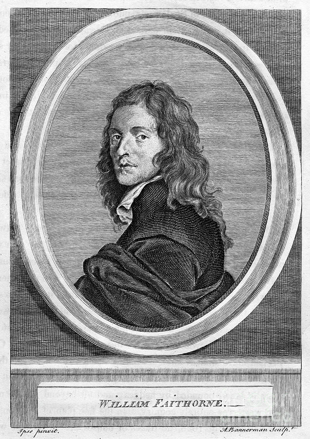 William Faithorne, 17th Century English Drawing by Print Collector