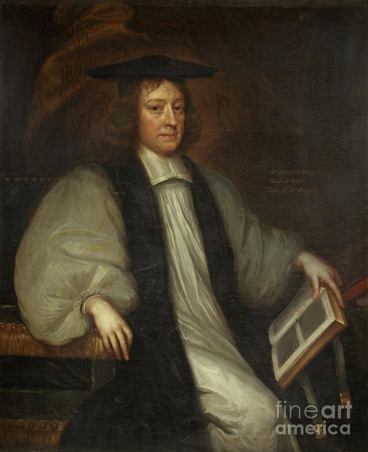 William Gulston, 16th Bishop Of Bristol, 1678-84, C.1680 Painting by British School