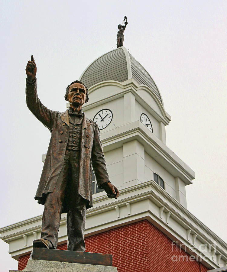William Harvey Gibson Statue Seneca County Courthouse 5443 Photograph