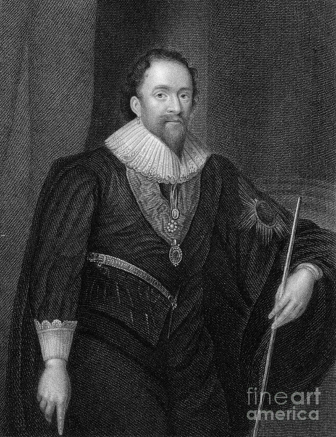William Herbert, 3rd Earl Of Pembroke Drawing by Print Collector