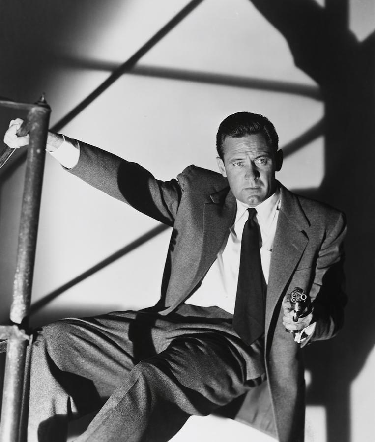 WILLIAM HOLDEN in THE TURNING POINT -1952-. Photograph by Album