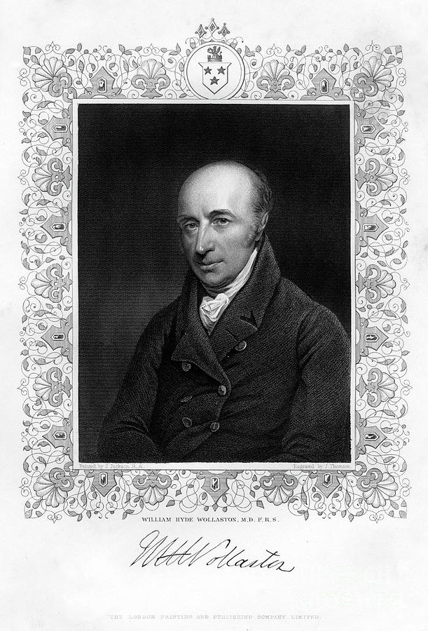 William Hyde Wollaston, Physiologist Drawing by Print Collector