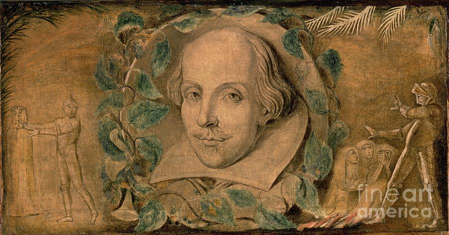 William Shakespeare, C.1800-03 Photograph by William Blake
