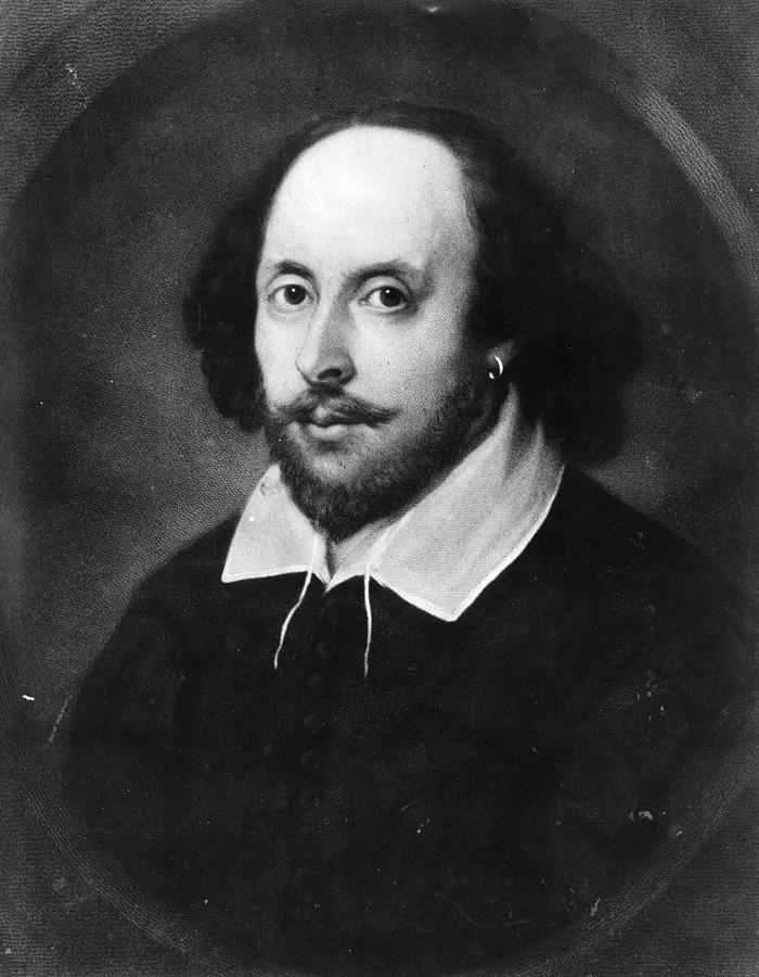 William Shakespeare Digital Art by Hulton Archive