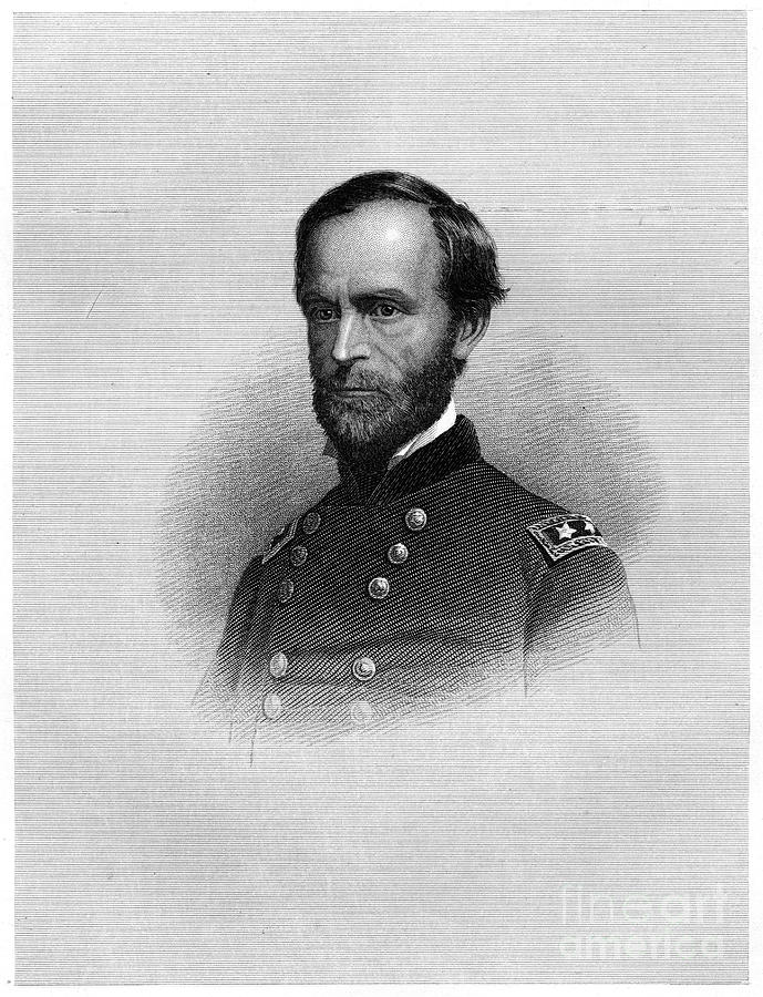 William Tecumseh Sherman, American Drawing by Print Collector