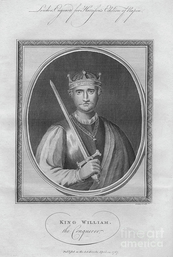 William The Conqueror, 1787 Drawing by Print Collector