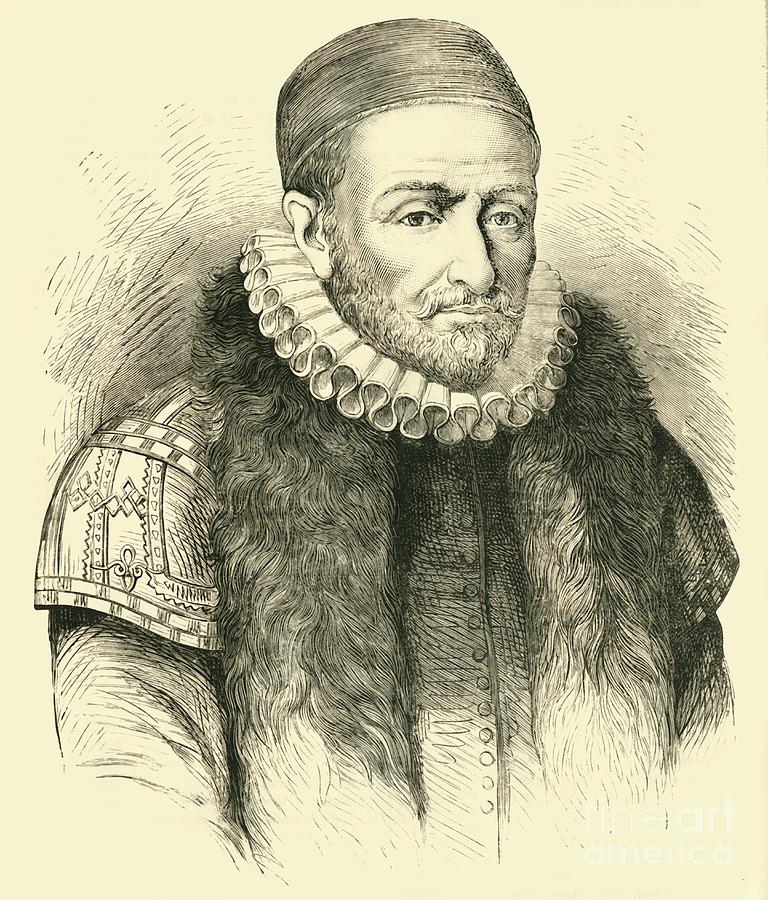 William The Silent Drawing by Print Collector