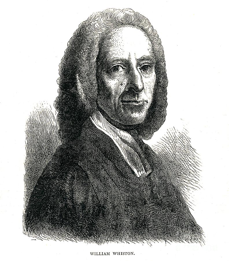William Whiston, 1878 Drawing by Print Collector