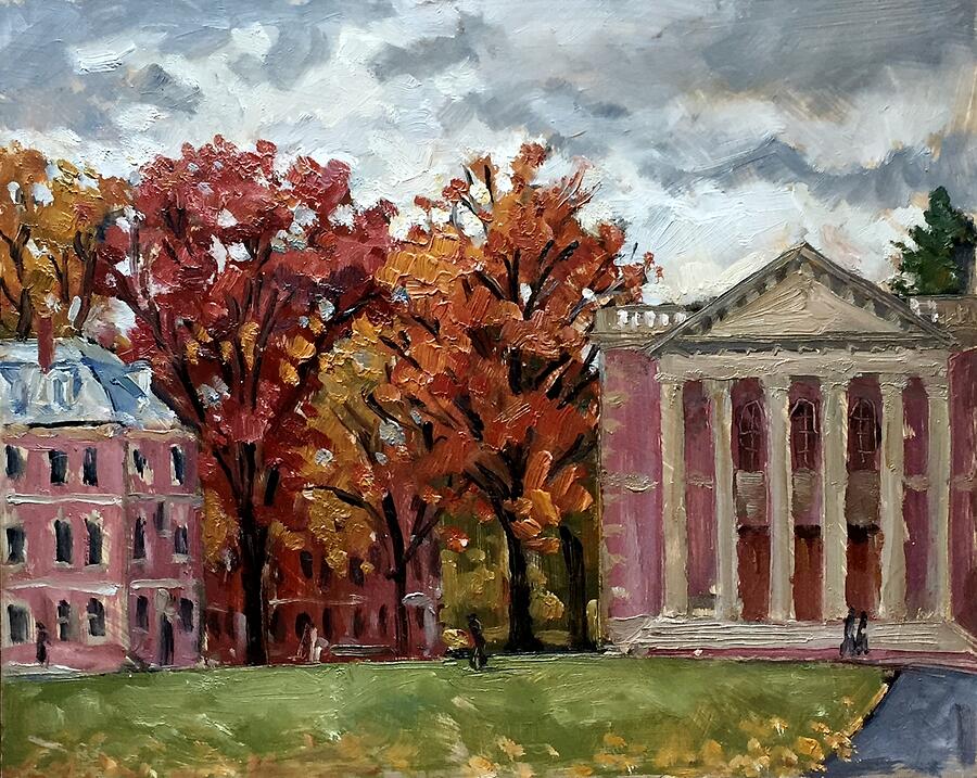 Williams College Rainy Autumn by Thor Wickstrom Williams College Rainy Autumn by Thor Wickstrom