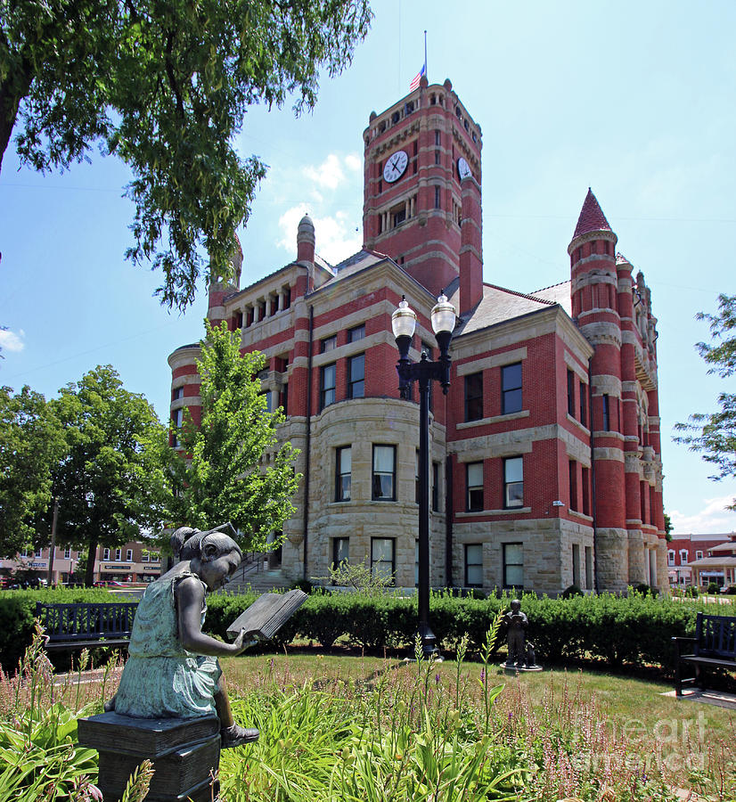 Williams county Courthouse 1191 Photograph by Jack Schultz