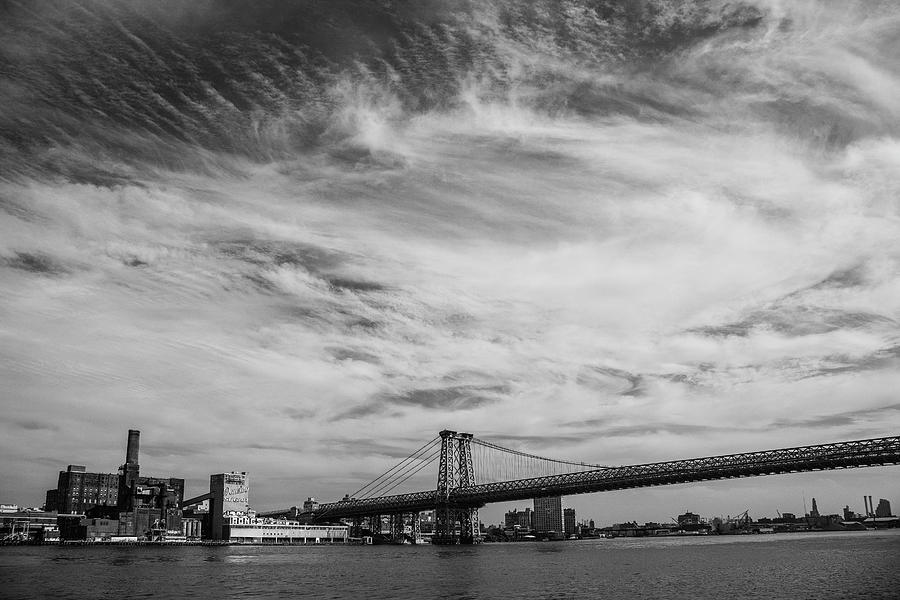 Williamsburg Bridge And Brooklyn Photograph by Copyright Michael Spry