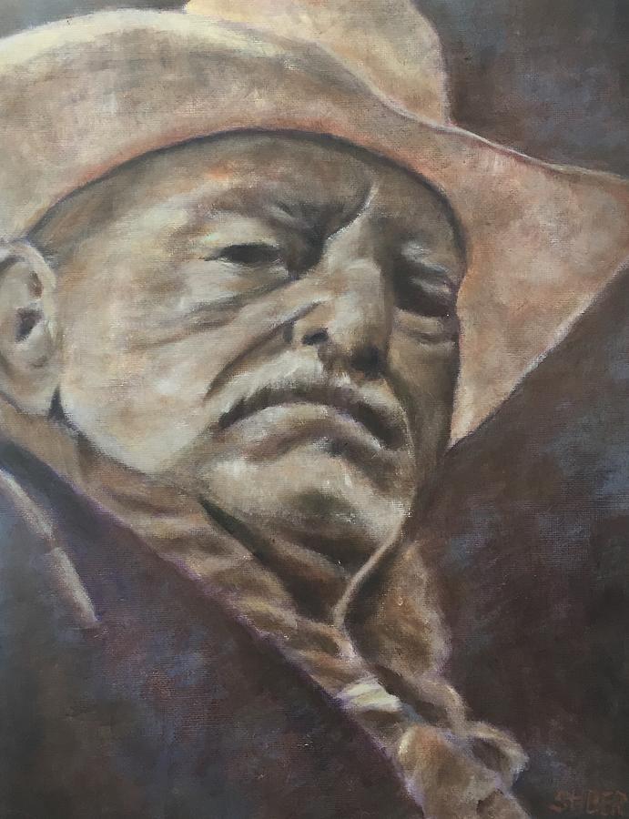 Willie Painting by Kathy Stiber