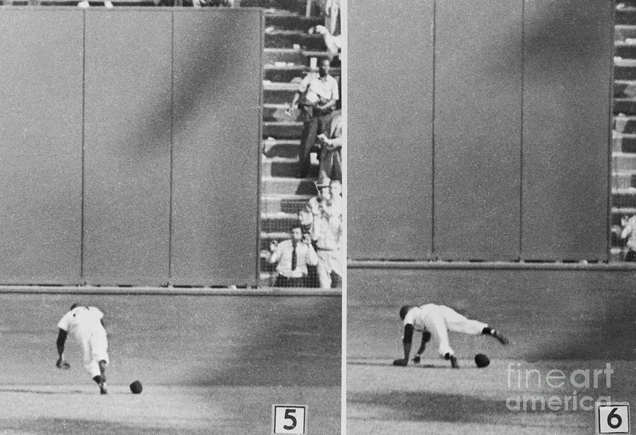Willie Mays During Opening Game Photograph by Bettmann