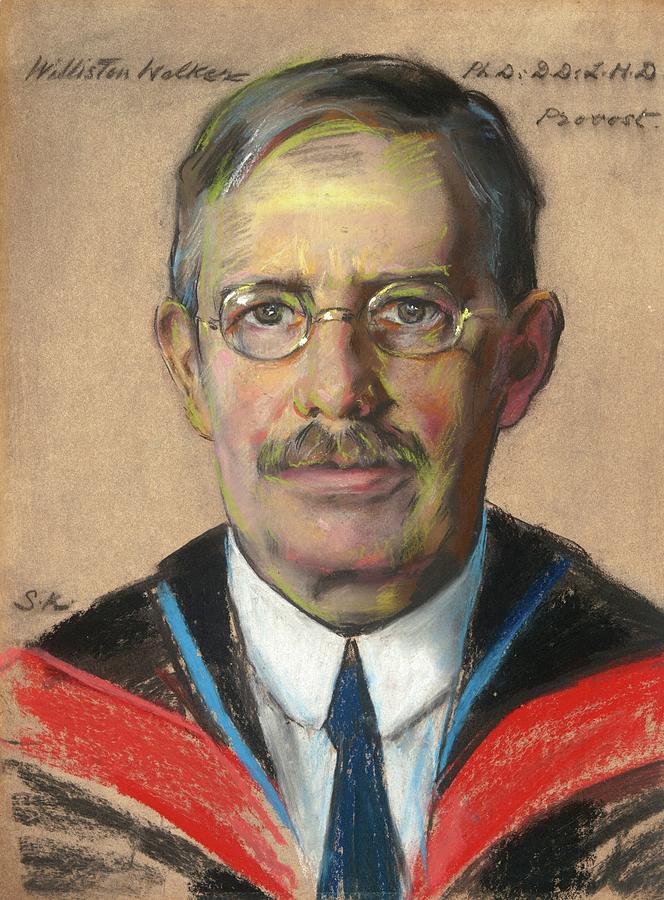 Williston Walker. Prof. Of Ecclestiastical History 1901-22 Painting by William Sergeant Kendall Williston Walker. Prof. Of Ecclestiastical History 1901-22 Painting by William Sergeant Kendall