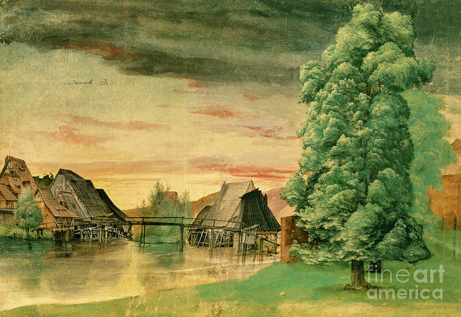 Willow Mill by Albrecht Durer Willow Mill by Albrecht Durer
