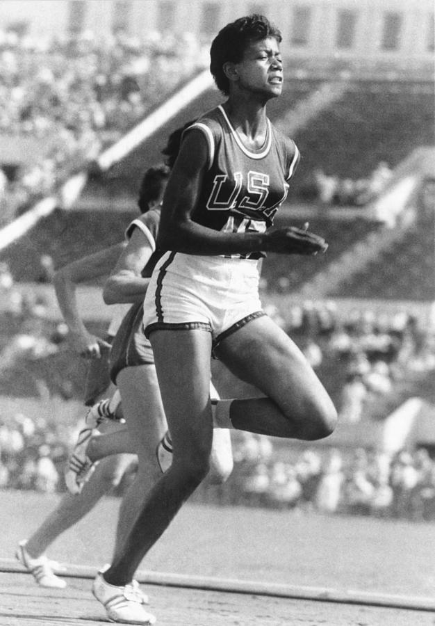Wilma Rudolph, American Athlete Photograph by Science Source