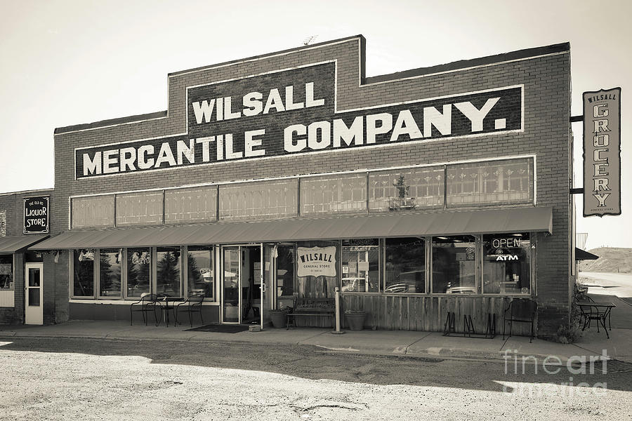 Wilsall Mercantile Company Photograph by Edward Fielding