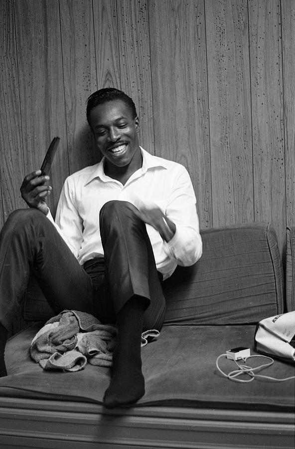 Apollo Theater Photograph - Wilson Pickett Backstage At The Apollo by Michael Ochs Archives