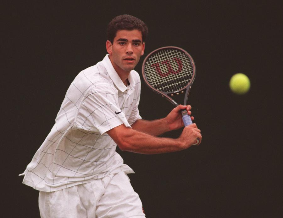 Wimbledon Sampras Photograph by Getty Images
