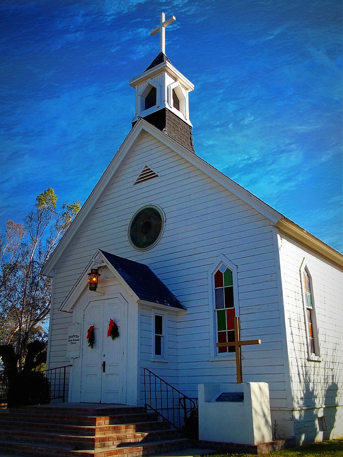 Winchester Country Church Photograph by Glenn McCarthy Art and Photography