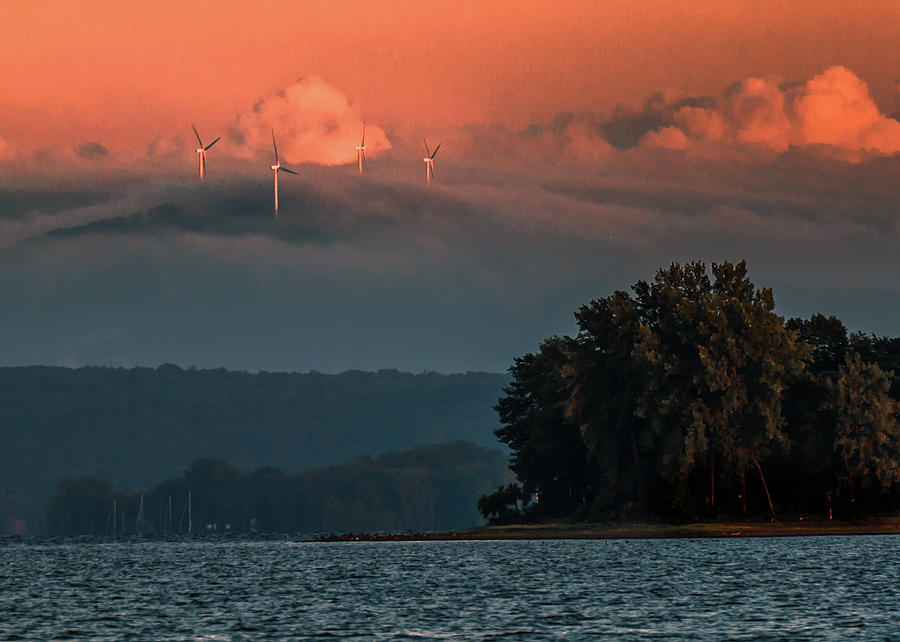 Wind and the Lake Photograph by Tim Kirchoff