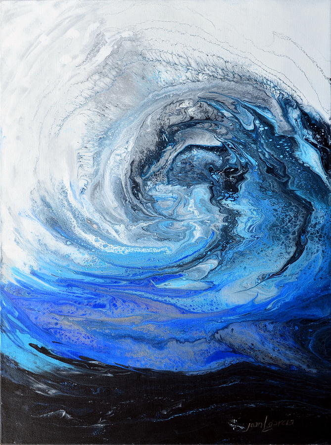 Wind and Wave Painting by Joan Garcia