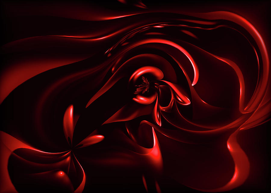Wind as Thick as Blood Digital Art by Danielle R T Haney
