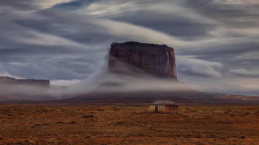 Wind Over Navajo Photograph by Michael Zheng
