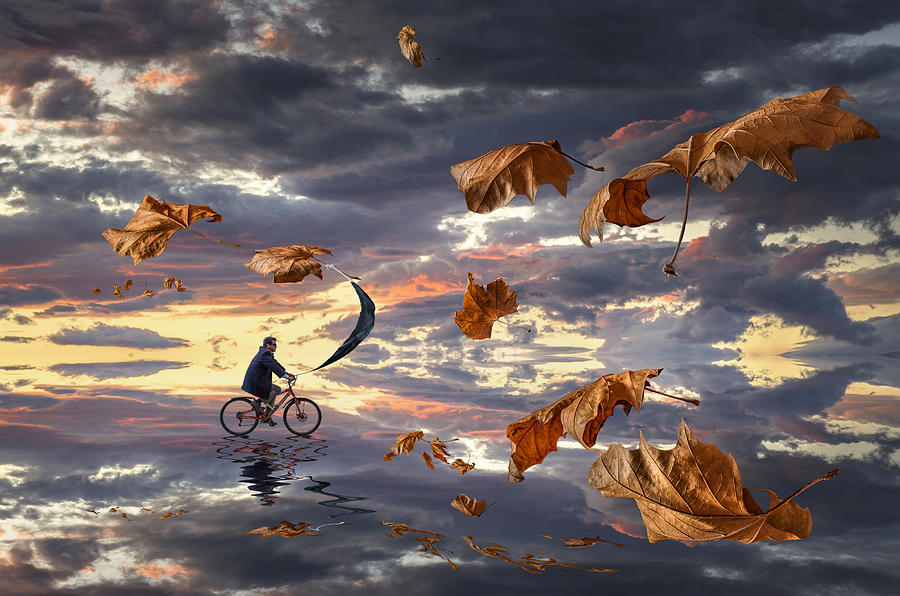 Fantasy Photograph - Wind Rider\s Thoughts by Alexander Alexandrov