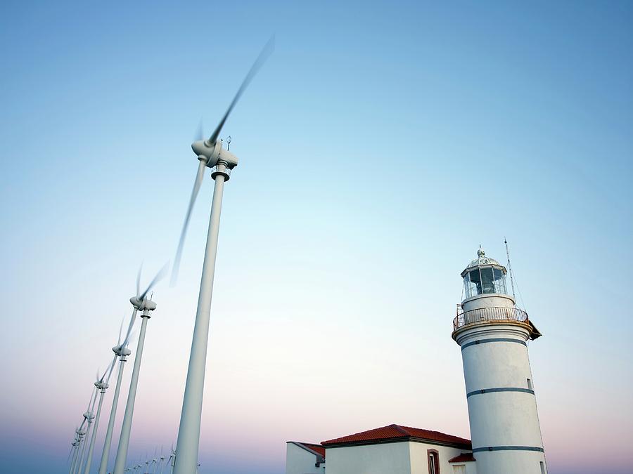 Wind Turbines Photograph by Jazzirt