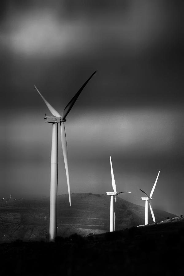 Wind Turbines Photograph by Kobbie Pessach