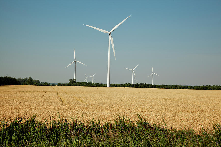 Wind Turbines Photograph by Simon Willms
