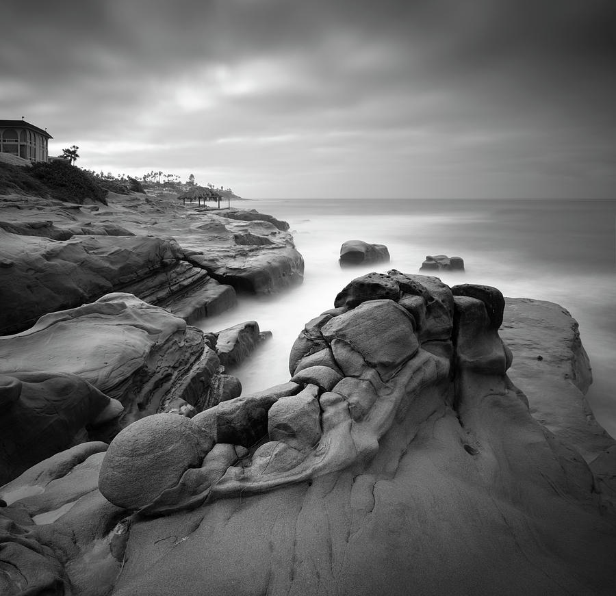 San Diego Photograph - Windansea Beach Rocks by William Dunigan