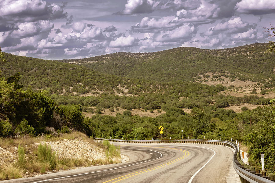 Winding Through the Hill Country of Texas Photograph by Debra Martz