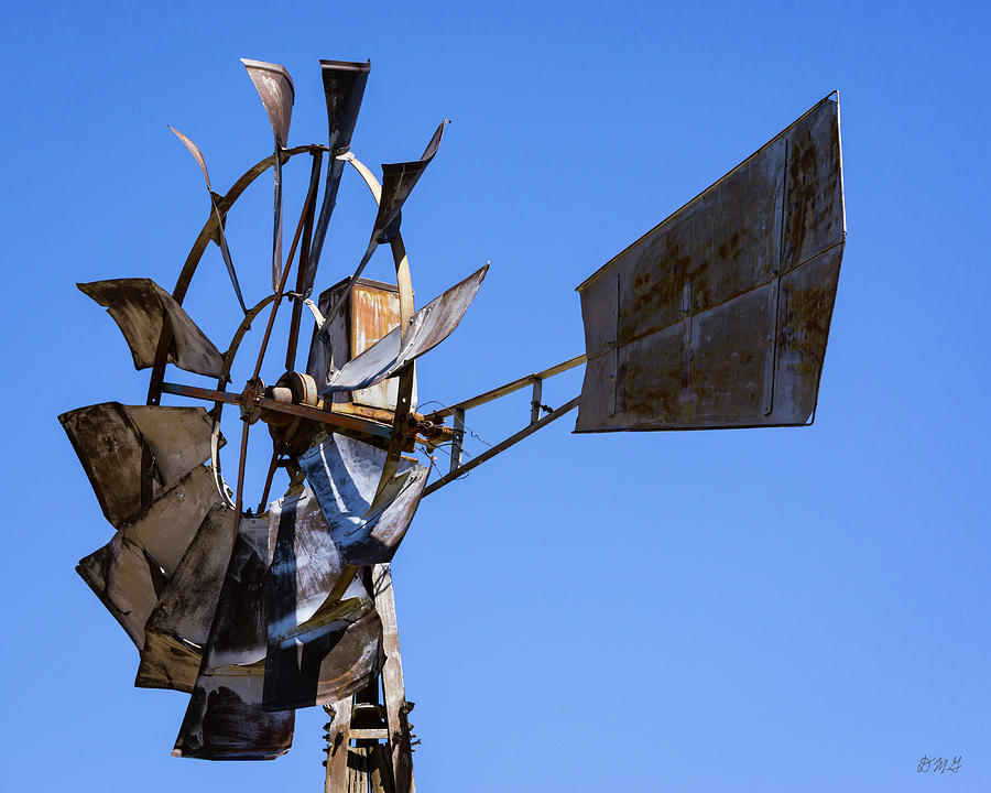 Arizona Photograph - Windmill II Color by David Gordon