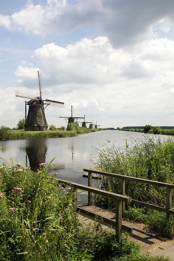 Windmills Of Kinderdijk, Netherlands Photograph by Roel Meijer