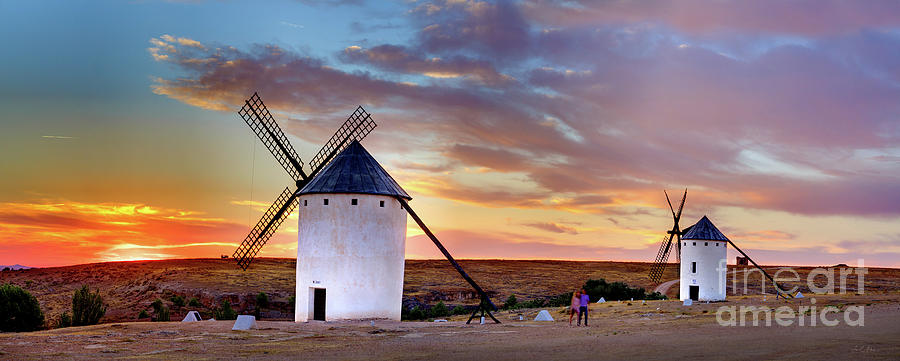 Windmills of La Mancha Photograph by Juan Carlos Ballesteros