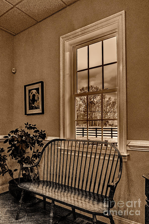 Window And Bench Seat 0388vtbws Photograph By Doug Berry