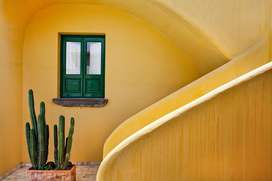 Window And Yellow Wall, Hotel Signum Photograph by Sabine Lubenow / Look-foto Window And Yellow Wall, Hotel Signum Photograph by Sabine Lubenow / Look-foto