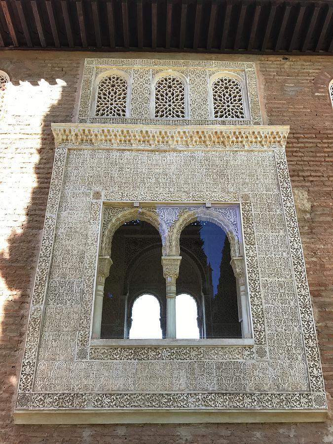 Window at La Alhambra Photograph by Cindy Bale Tanner