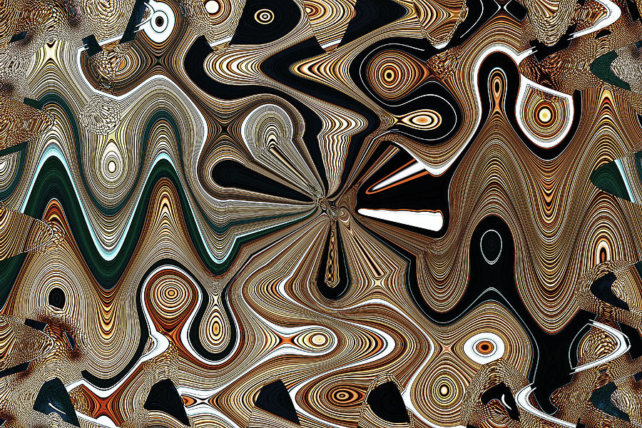 Window At Tempe Center Of The Arts Abstract Digital Art by Tom Janca