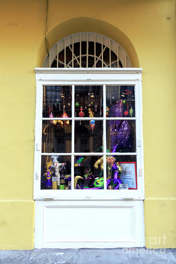 Window Coming Alive in New Orleans Photograph by John Rizzuto