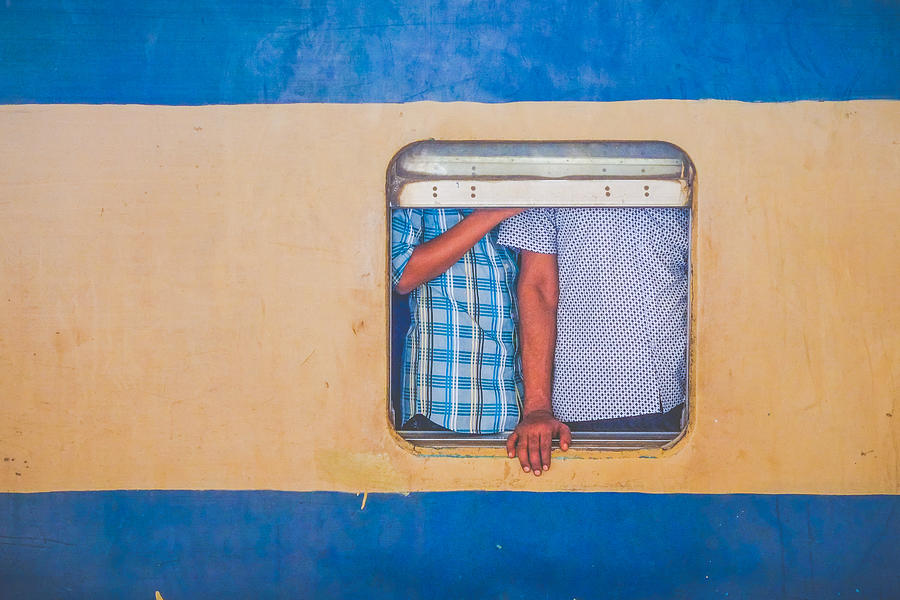 Window Hands Photograph by Sifat Hossain