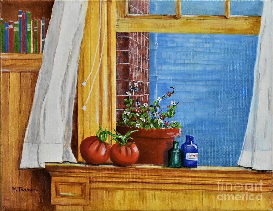 Window to nowhere Painting by Melvin Turner