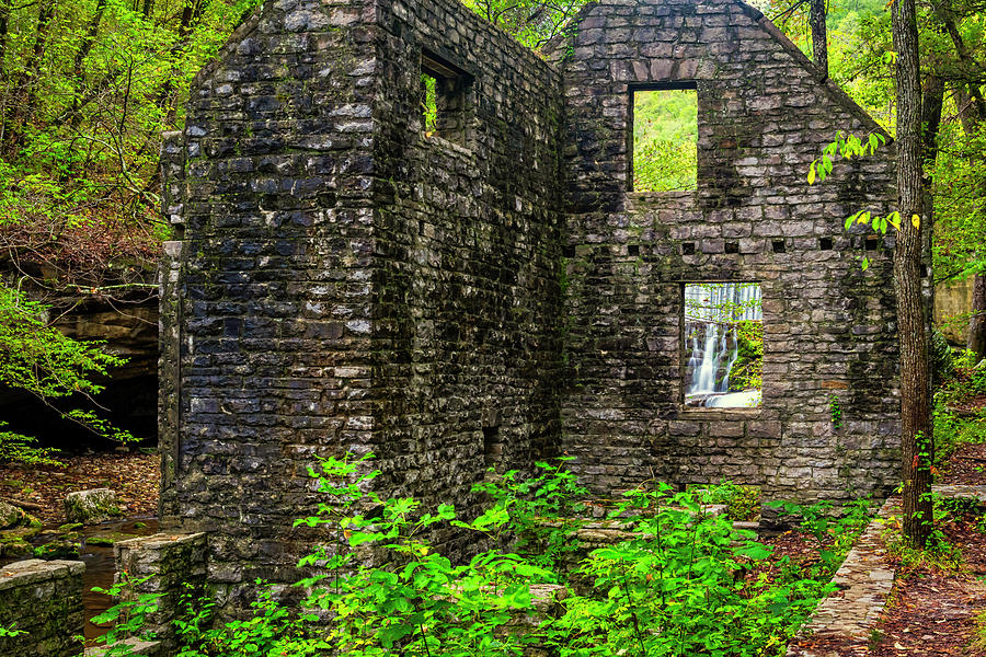Window to the waterfall by Andy Crawford Window to the waterfall by Andy Crawford
