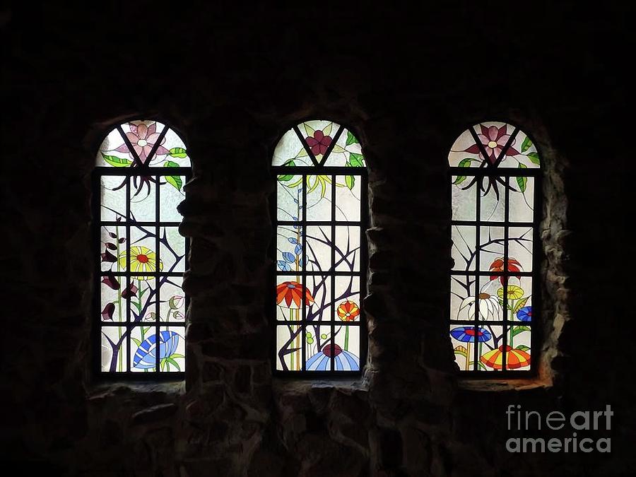 Windows At Bishops Castle Photograph