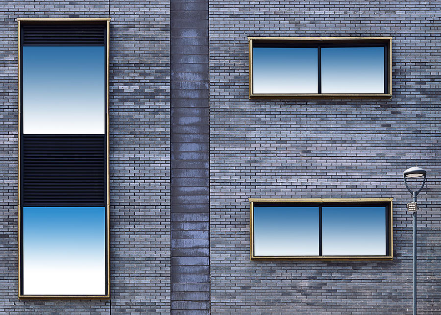 Facade Photograph - Windows I by Arro