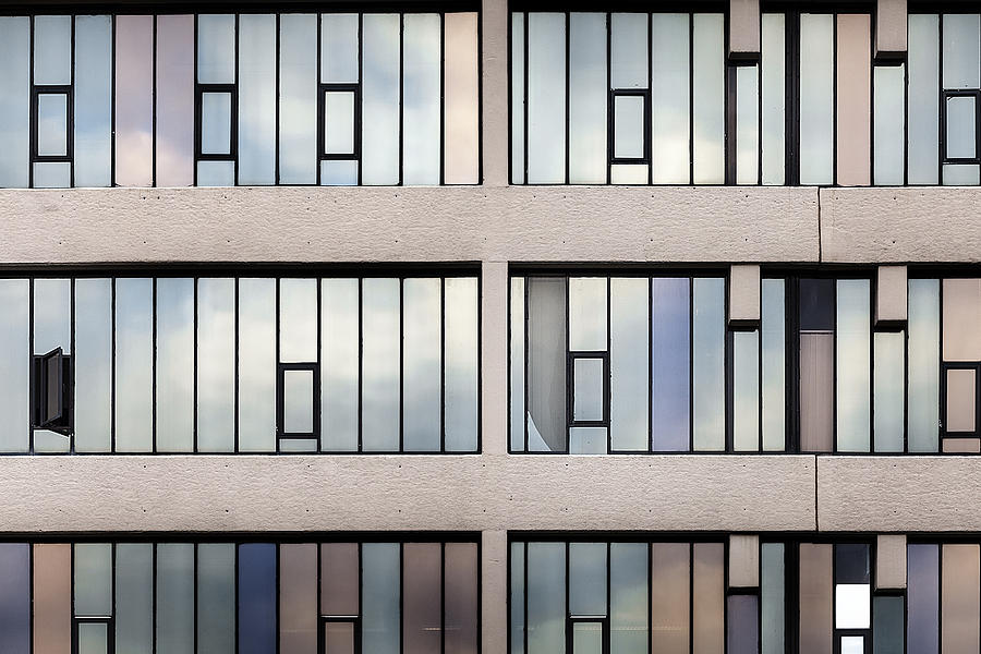 Facade Photograph - Windows II by Arro