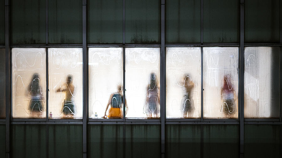 Winter Photograph - Windows by Yuzo Fujii