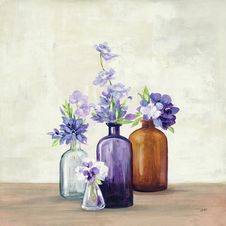 Windowsill Garden I Painting by Julia Purinton Fine Art America